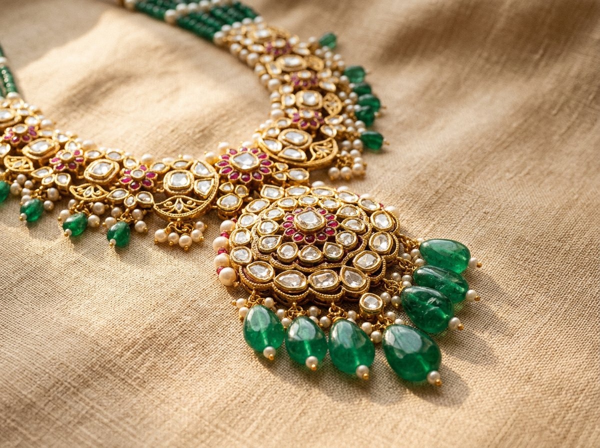 Kundan necklace